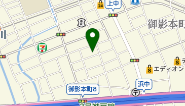 ときわ湯の地図画像