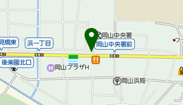 ポップマート花工房 岡山の地図画像