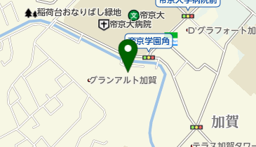 加賀二丁目公園の地図画像