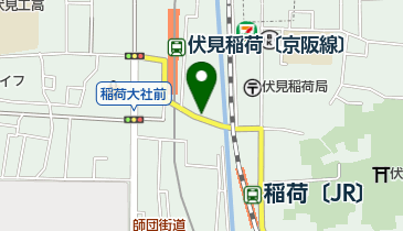 吉祥菓寮 京都伏見稲荷店の地図画像