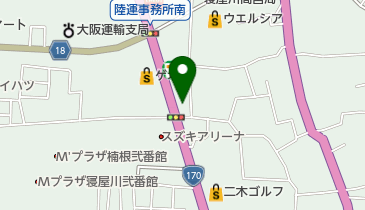 おたからや 高宮店の地図画像