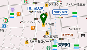 STAR JEWELRY(スター ジュエリー) 名古屋松坂屋店の地図画像