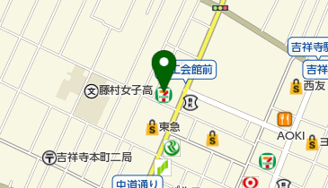 TASTE THE WORLD(テイスト ザ ワールド) 吉祥寺店の地図画像