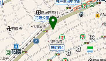 花森書林の地図画像