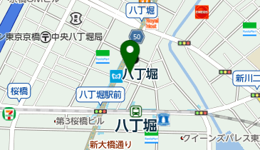 銀座堂書店の地図画像