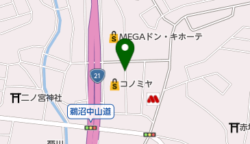 好屋書店 鵜沼店の地図画像