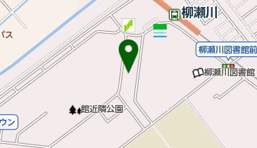 柳瀬川書店の地図画像