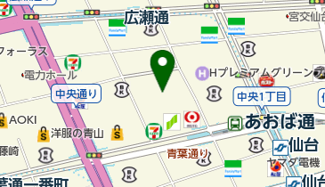 クリスロード商店街の地図画像