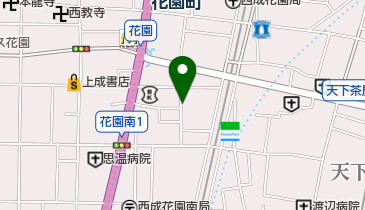 サンスーク花園商店街の地図画像