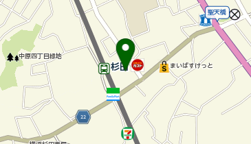 プララ杉田専門店会の地図画像