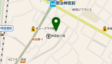 穏田商店会の地図画像