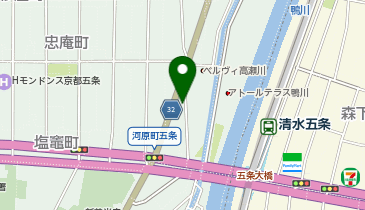 高橋扇子店の地図画像