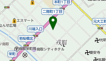 若桜街道商店街振興組合の地図画像