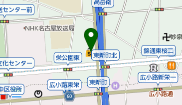 ホテルオークラレストラン さざんかの地図画像