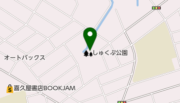 しゅくぷ公園庭球場の地図画像