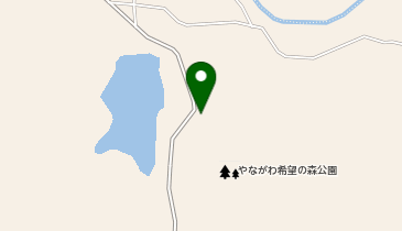 やながわ希望の森公園お林キャンプ村の地図画像