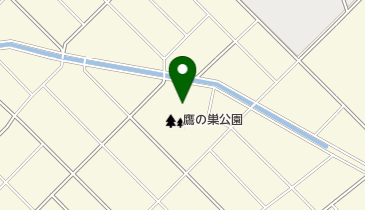 旭川市鷹の巣公園の地図画像