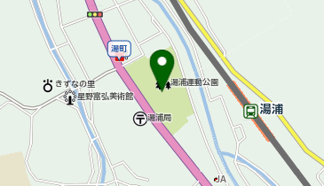 芦北町営湯浦運動公園の地図画像