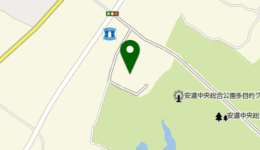安濃中央総合公園内テニスコートの地図画像