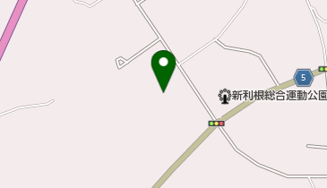 稲敷市新利根総合運動公園の地図画像