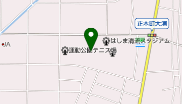 羽島市運動公園の地図画像