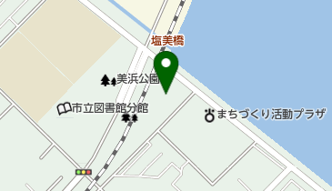 浦安市美浜運動公園少年野球場の地図画像