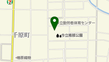 越前市今立南公園テニスコートの地図画像