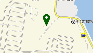 横須賀市浦賀7丁目公園の地図画像