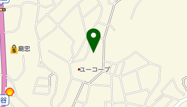 横浜市岸谷公園の地図画像