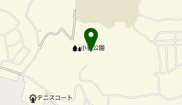 横浜市小雀公園の地図画像