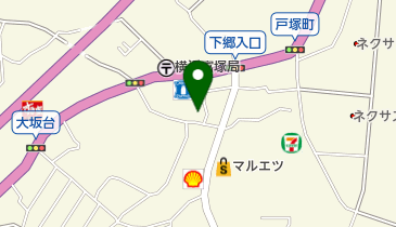 横浜市大坂下公園の地図画像