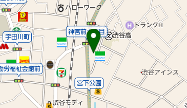 agnes b. SHIBUYA(アニエス ベー シブヤ)の地図画像