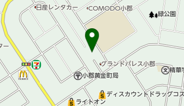 黄金公園の地図画像