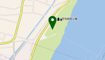 笠松町緑地公園内テニスコートの地図画像