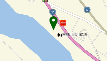 釜無川河川公園広場の地図画像