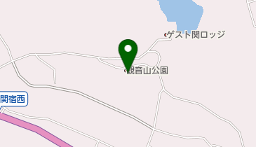 観音山公園の地図画像