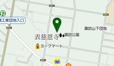 岩槻諏訪公園の地図画像