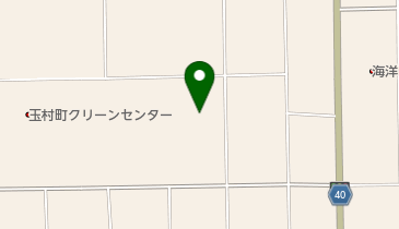 玉村町北部公園サッカー場の地図画像