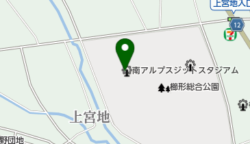 櫛形総合公園野球場の地図画像