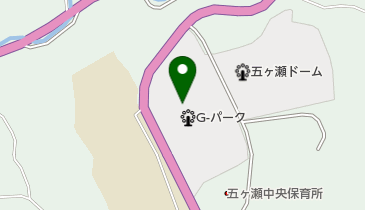 五ヶ瀬町総合公園「G-パーク」の地図画像