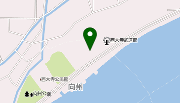 向州公園テニスコートの地図画像