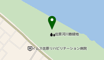 香取市河川敷緑地運動公園の地図画像