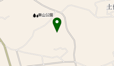 香美市秦山公園野球場の地図画像