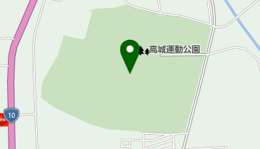 高城総合運動公園の地図画像