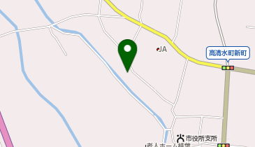 高清水桂葉清水公園の地図画像