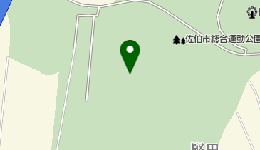 佐伯市総合運動公園相撲場の地図画像
