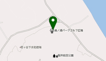 桜井総合公園・今治市湯ノ浦 パークゴルフ広場の地図画像