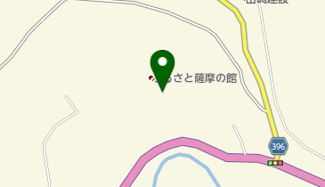 薩摩総合運動公園の地図画像
