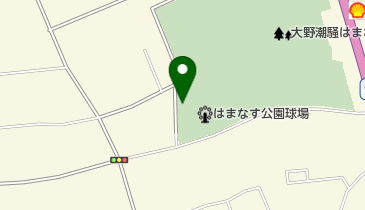 鹿嶋市営はまなす公園球場の地図画像