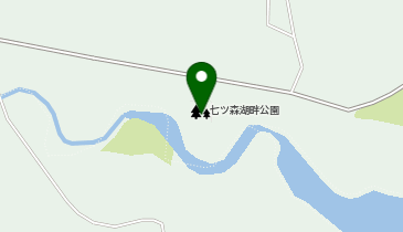 七ッ森湖畔公園の地図画像